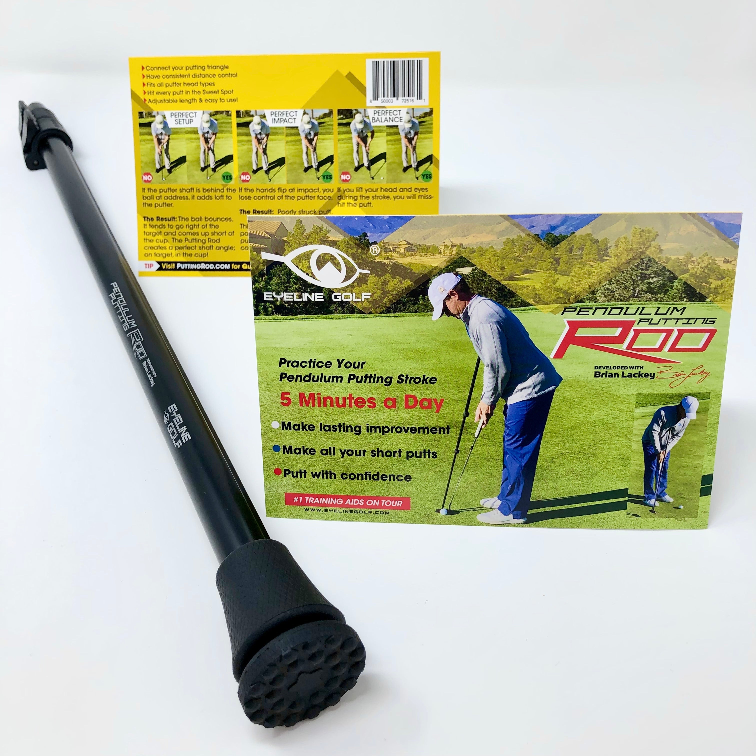 Ships October 30th - Pendulum Putting Rod - Black Edition
