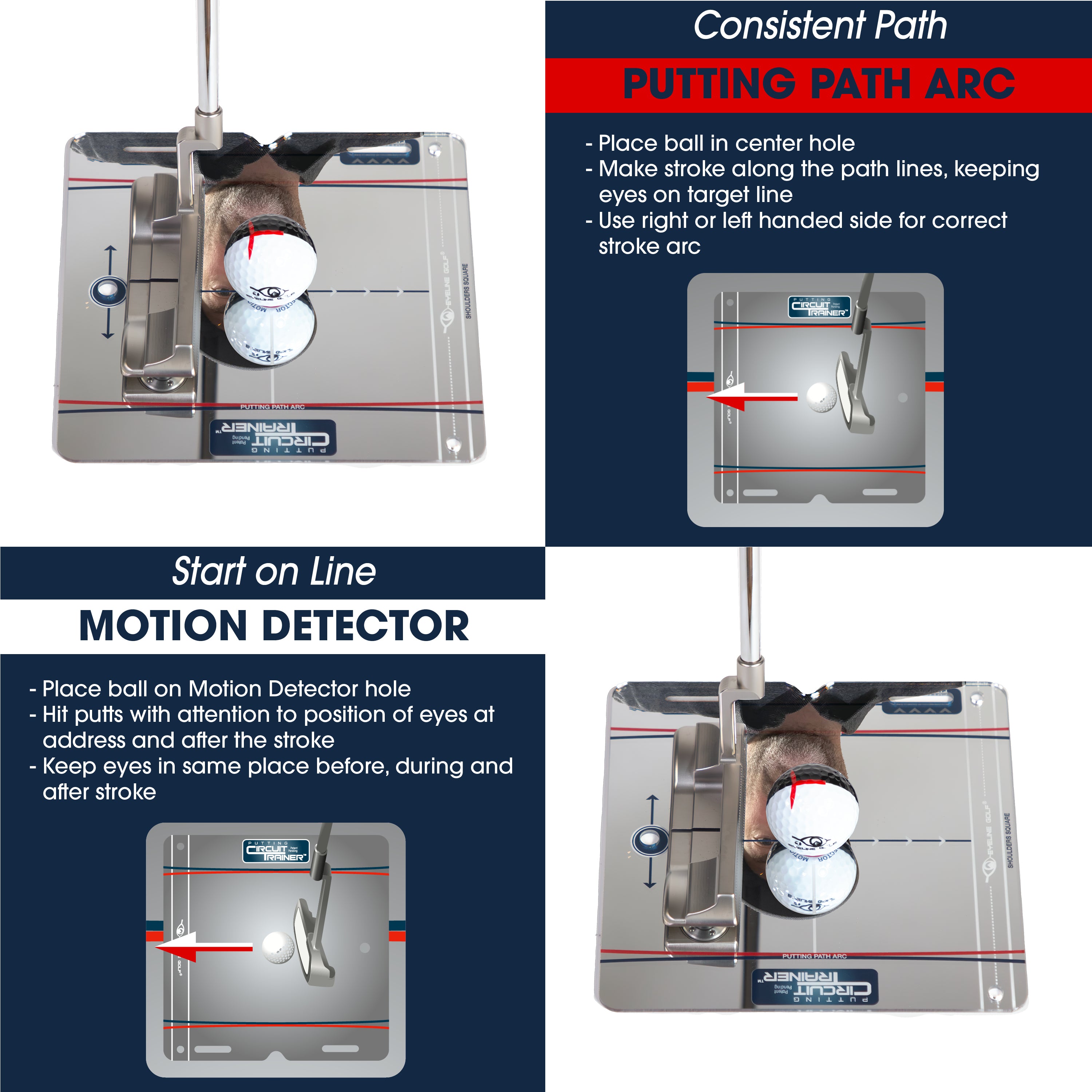 PUTTING CIRCUIT TRAINER - MIRROR TRAINER