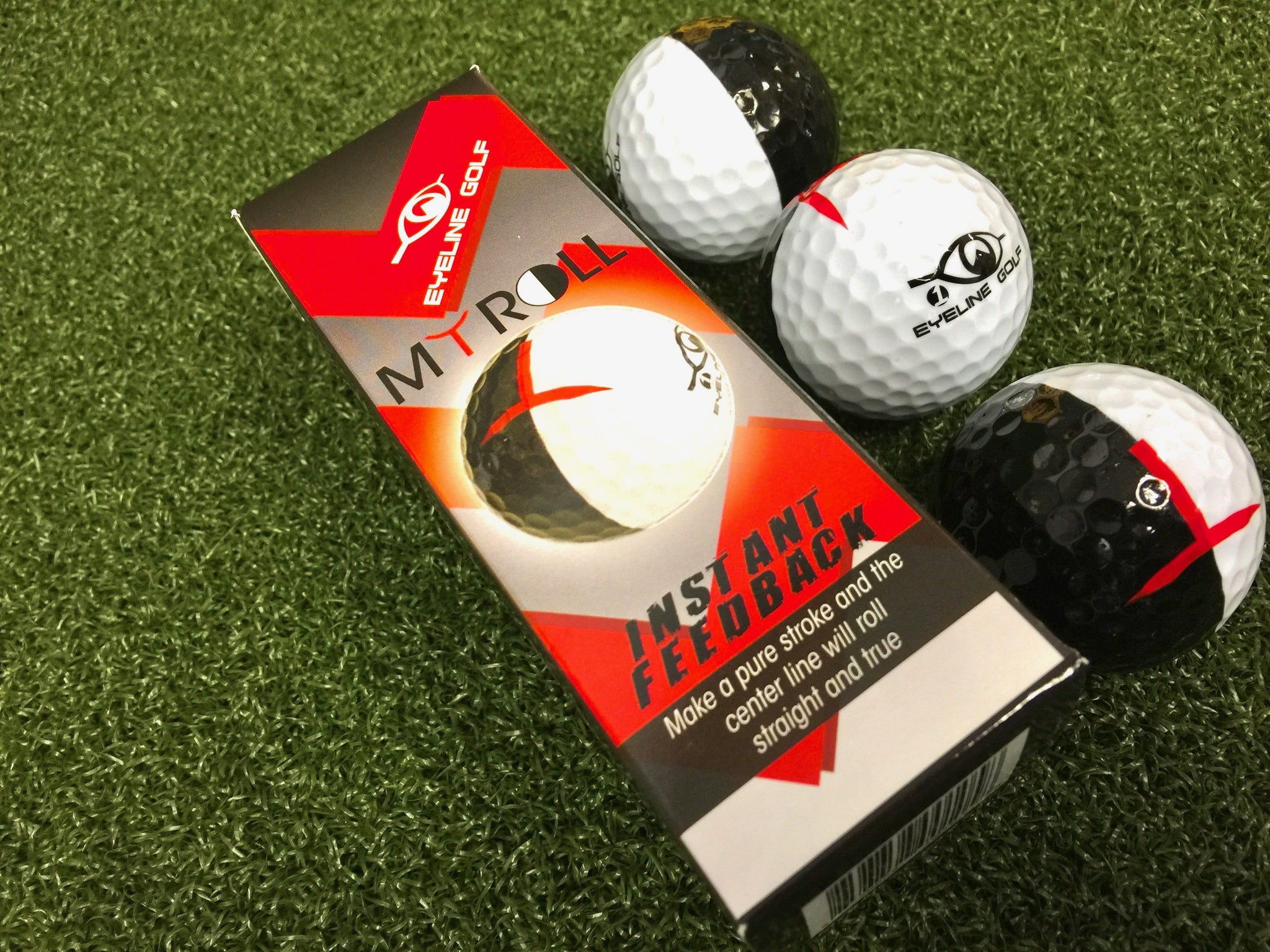 MyRoll 2-Color Golf Ball 3-Pack