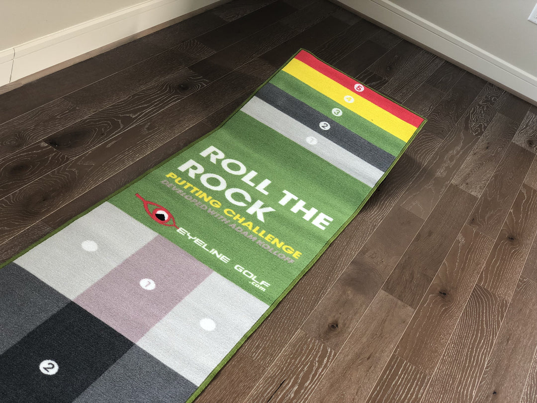 Roll the Rock Putting Challenge Mat (10'x2')