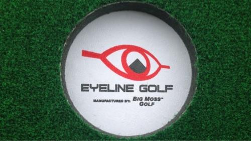 EyeLine Golf Special Edition Putting Green Mat 2' x 10' by Big Moss